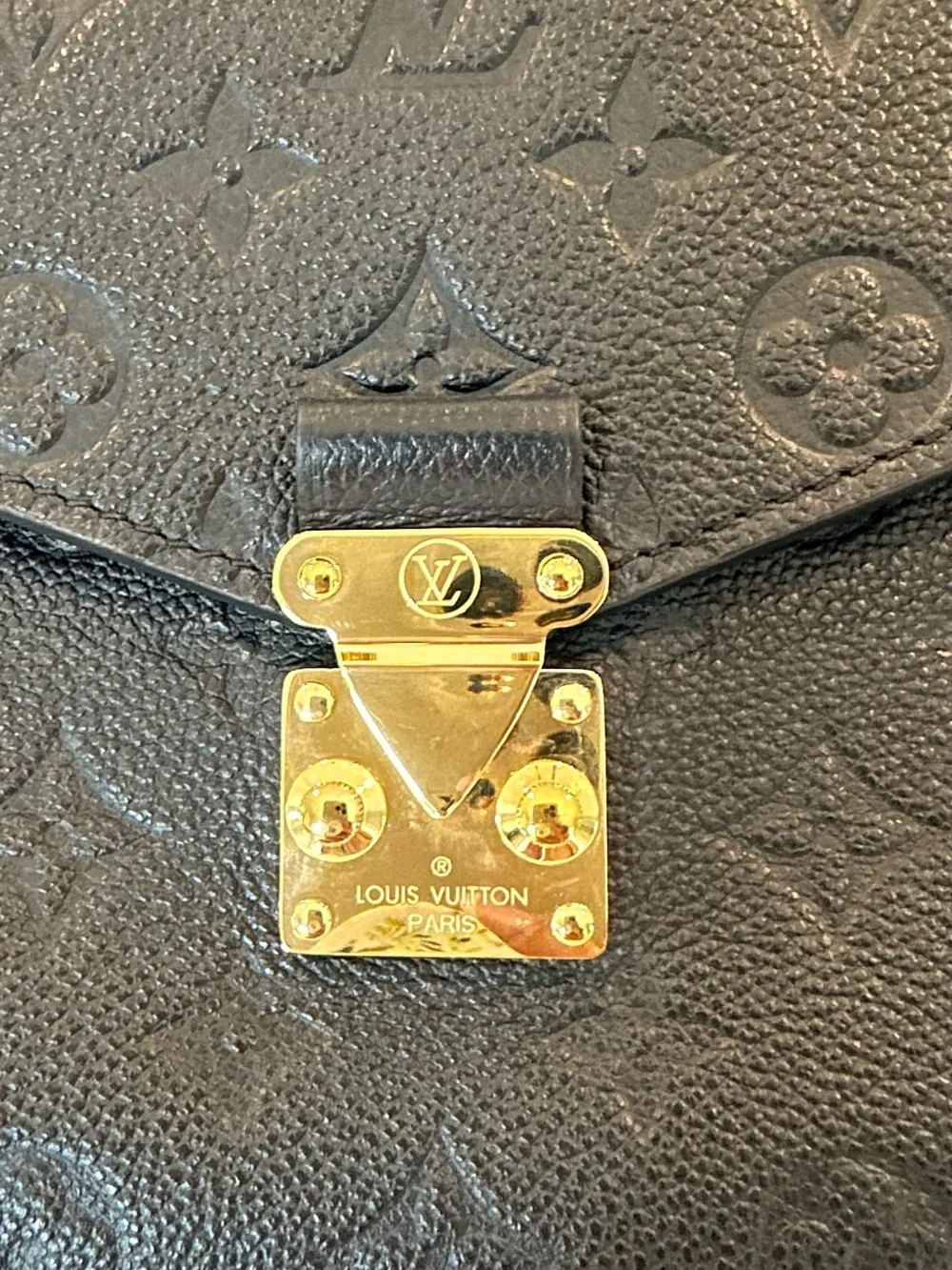 Louis Vuitton sleek black